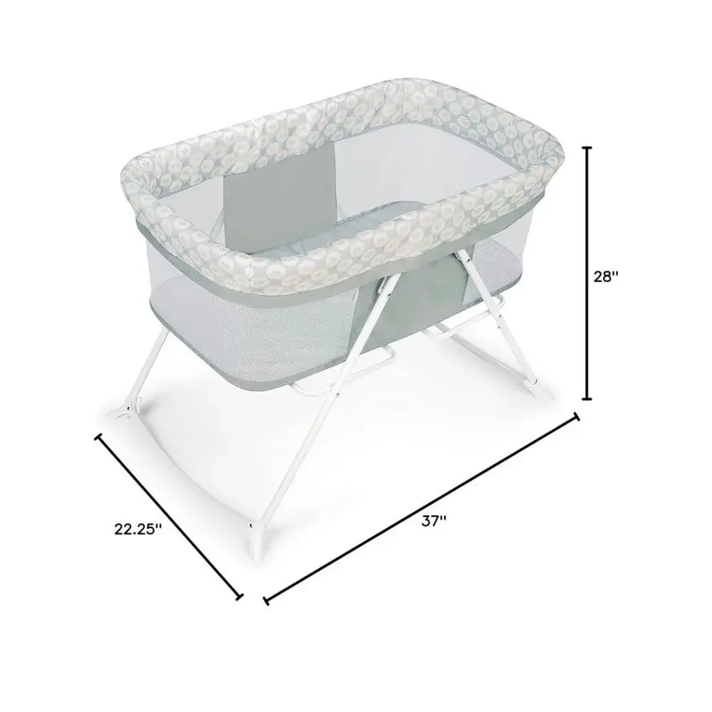 Ingenuity ConvertMe 2-in-1 Compact Portable Baby Swing 2 Seat